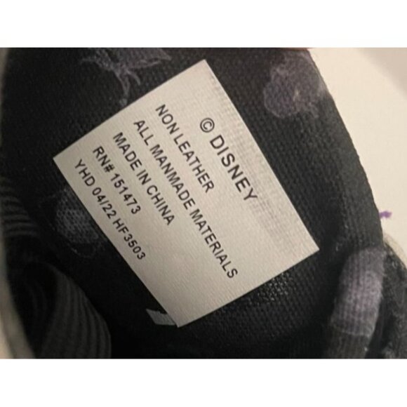 Ground UP Jack & Sally Nightmare Before Christmas High-Top Sneakers Kids Size 4 - Picture 9 of 10